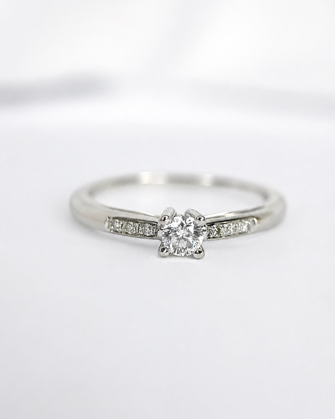 Bague Mauboussin Solitaire Diamants "Tu es le sel de ma vie" - Elliade Paris