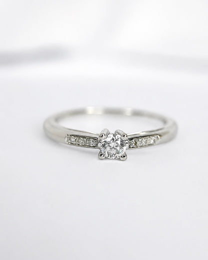 Bague Mauboussin Solitaire Diamants "Tu es le sel de ma vie" - Elliade Paris