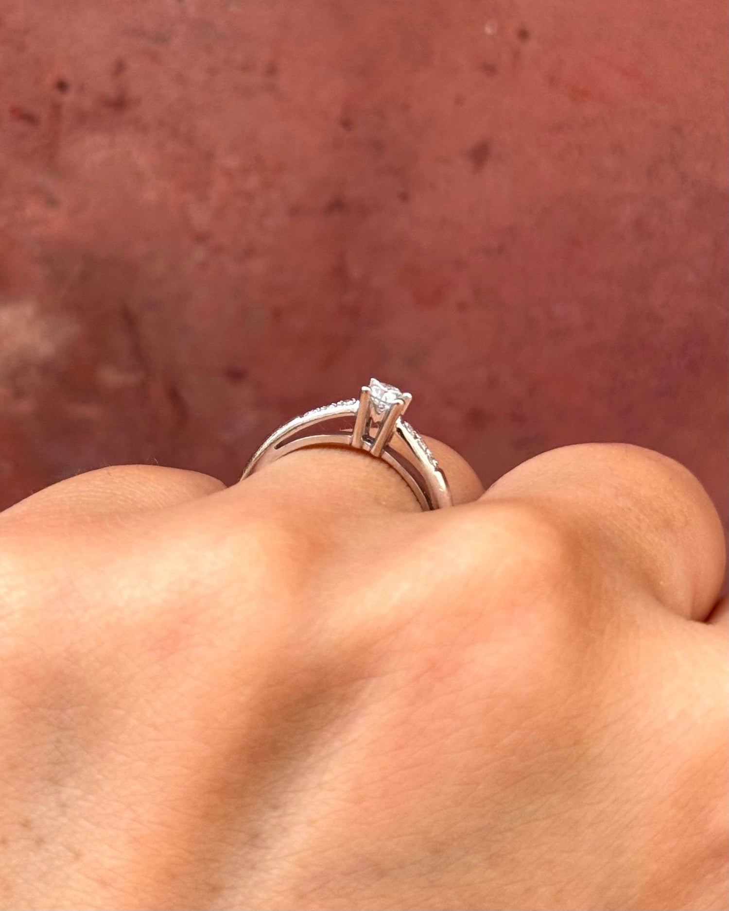 Bague Mauboussin Solitaire Diamants "Tu es le sel de ma vie" - Elliade Paris