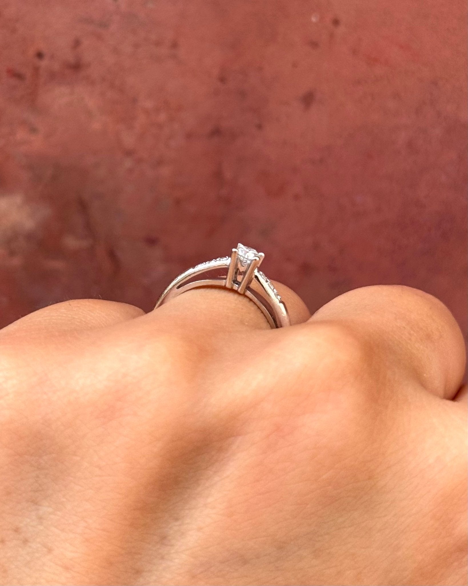 Bague Mauboussin Solitaire Diamants "Tu es le sel de ma vie" - Elliade Paris
