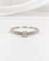 Bague Mauboussin Solitaire Diamants "Tu es le sel de ma vie" - Elliade Paris