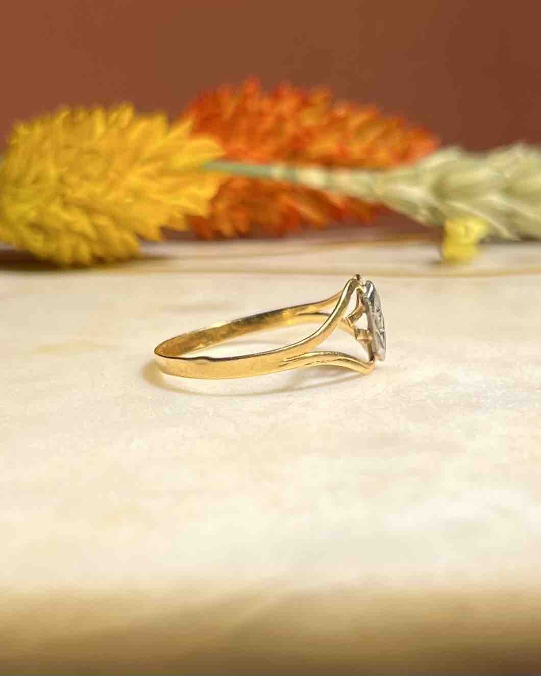 Bague Or et Diamant "Lorina" - Elliade Paris