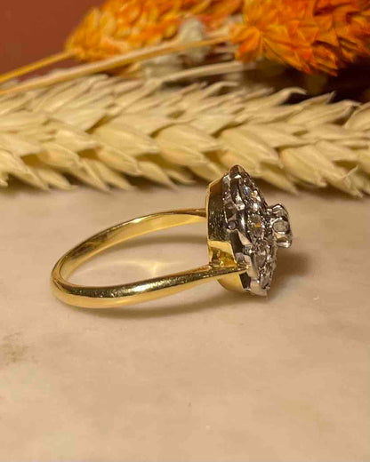 Bague Marguerite All Diamonds  1,28 carat &quot;Erika&quot;