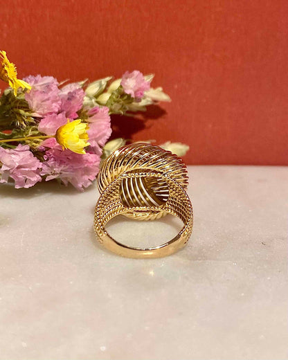 Bague Vintage Or 18 Carats 7.05 g "Arlington" - Elliade Paris