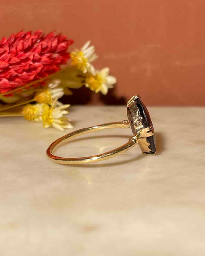 Bague Cocktail Grenat 5 carats &quot;Aviana&quot;