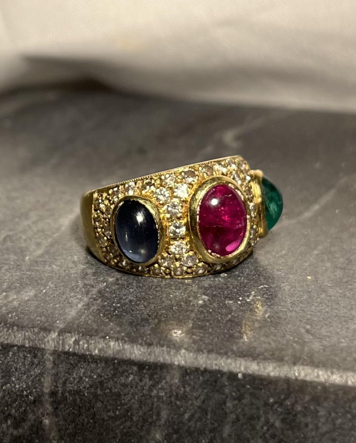 Bague Précieuse vintage "Alya" - Elliade Paris