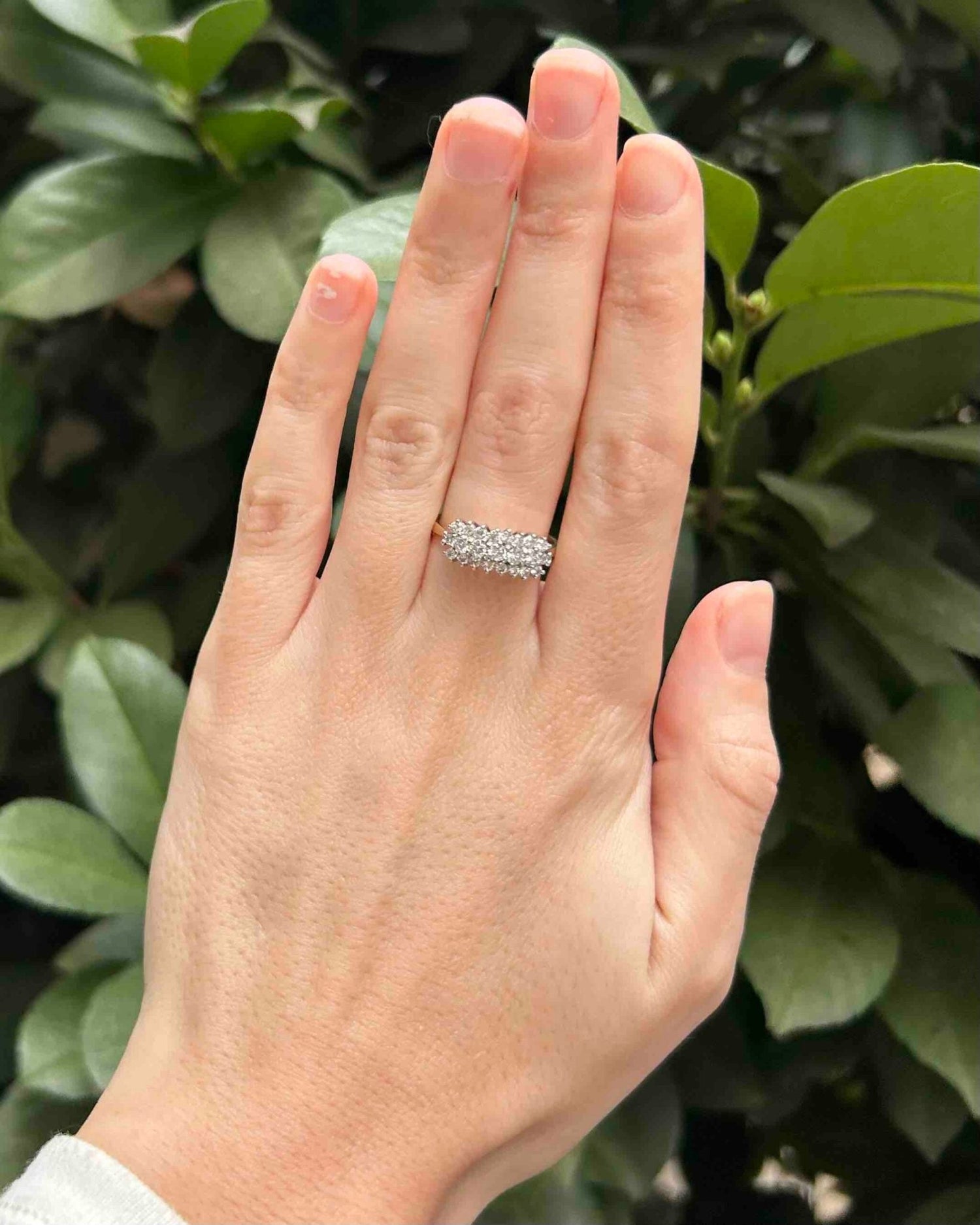 Bague Rivière 23 Diamants 0.60 carat &quot;Stelly&quot; - Elliade Paris