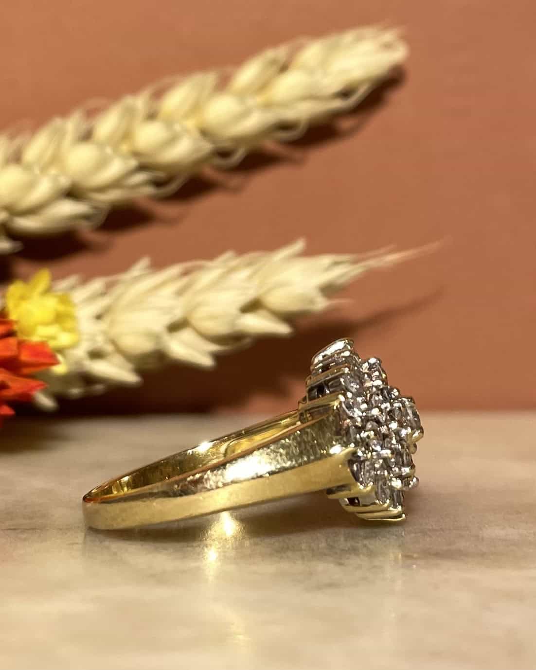 Bague Rivière 31 Diamants 0.80 carat "Héléana" - Elliade Paris