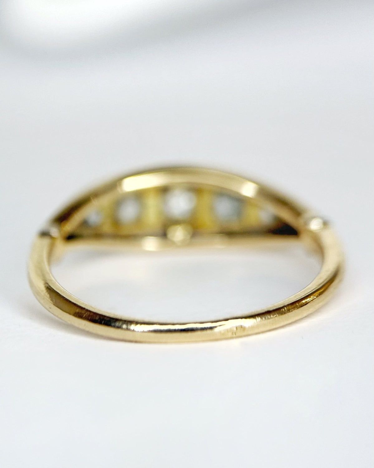 Bague Rivière Art-Déco Diamants "Louna" - Elliade Paris