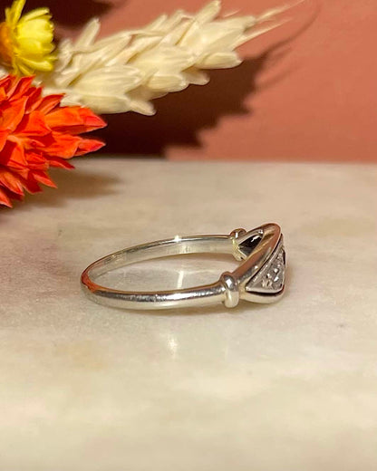 Bague Art-Déco Rivière Diamants 0.25 carat &quot;Tiana&quot;