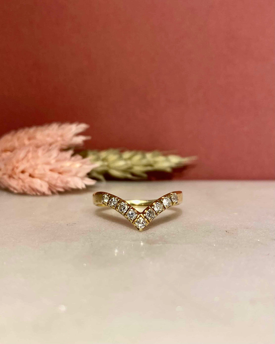 Bague Diadème Diamants 0.45 carat &quot;Maelys&quot;