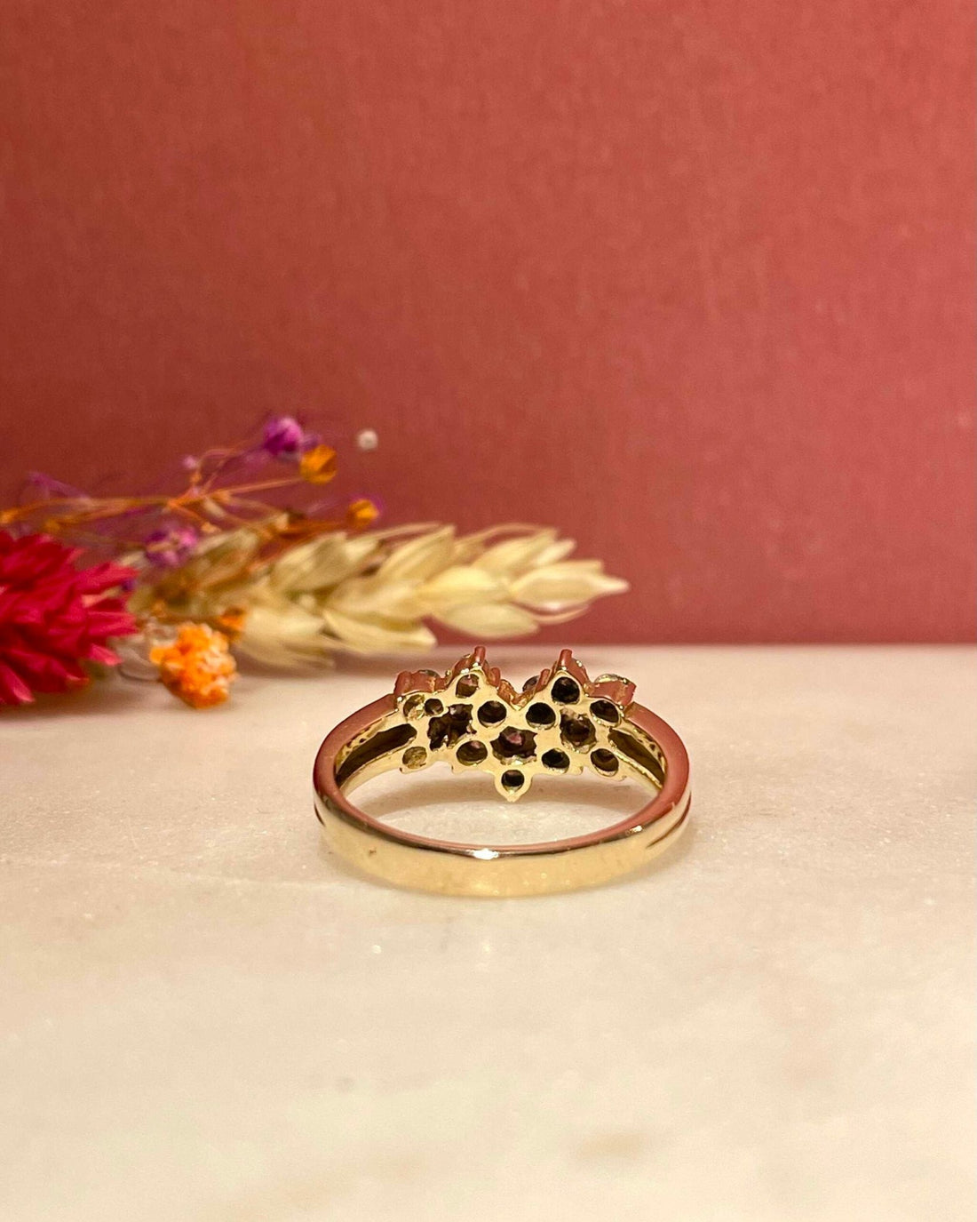 Bague Rivière Diadème Diamants &quot;Javina&quot; - Elliade Paris