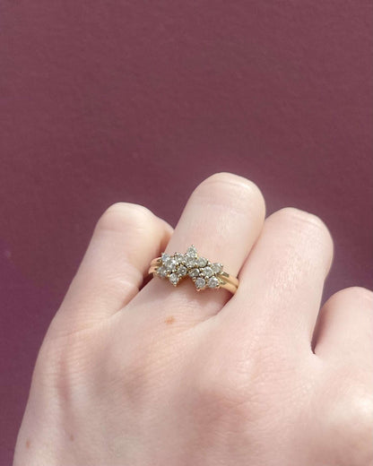 Bague Rivière Diadème Diamants &quot;Javina&quot; - Elliade Paris