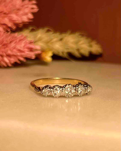 Bague Rivière Diamants 0.25 carat &quot;Mahaud&quot;