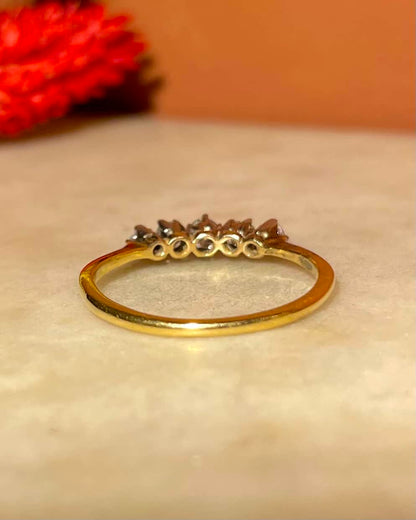 Bague Rivière Diamants 0.30 carat &quot;Raven&quot; - Elliade Paris