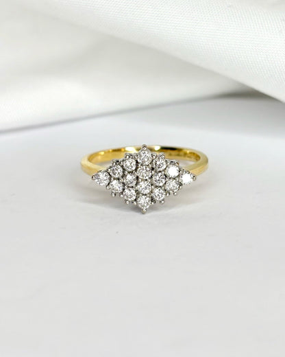 Bague Rivière Diamants 0.32 carat &quot;Sam&quot; - Elliade Paris