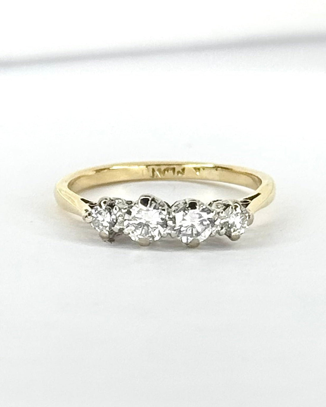 Bague Rivière Diamants 0.34 carat "Brianna" - Elliade Paris