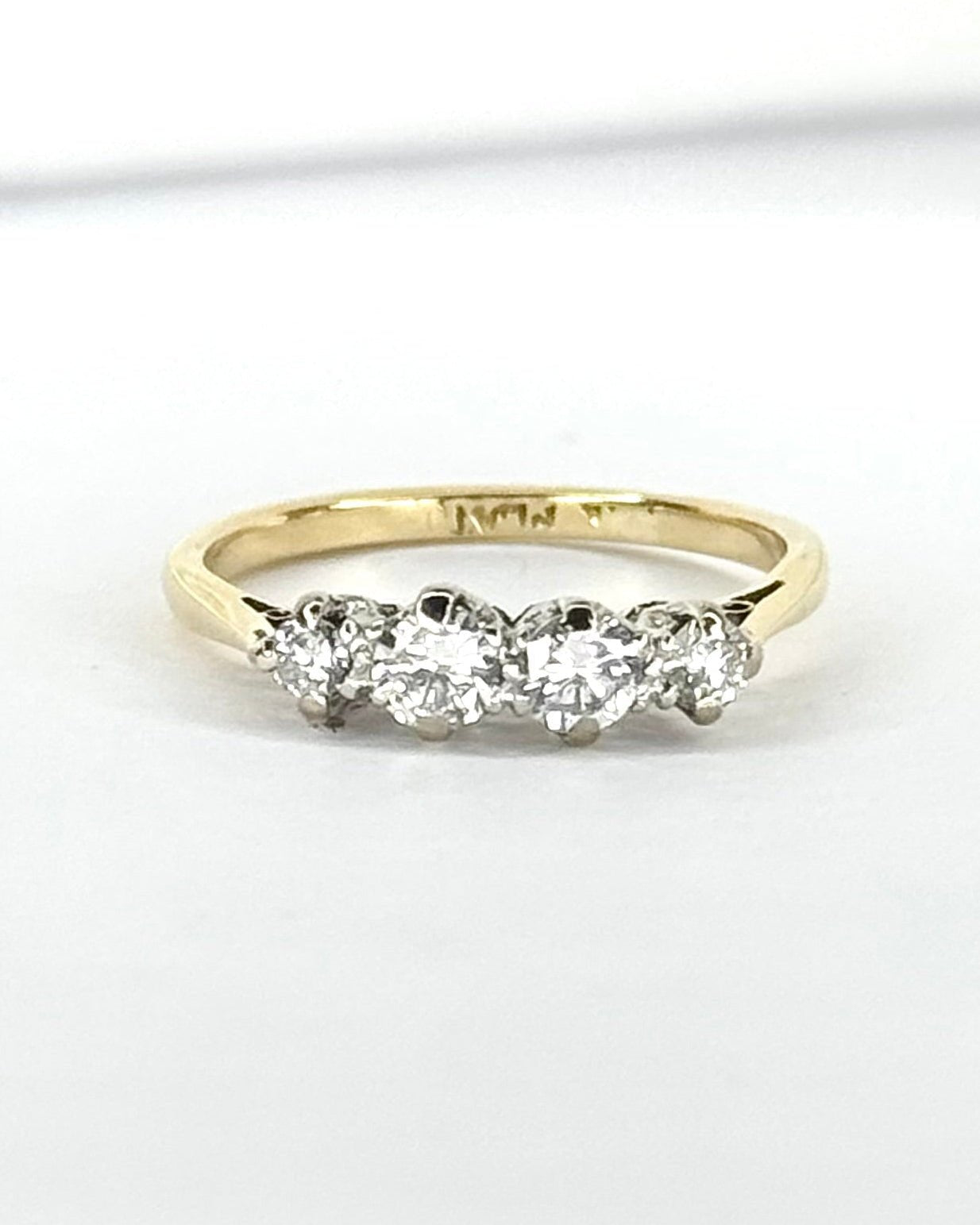 Bague Rivière Diamants 0.34 carat "Brianna" - Elliade Paris