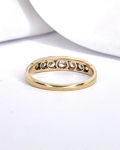 Bague Rivière Diamants 0.50 carat "Nolla" - Elliade Paris