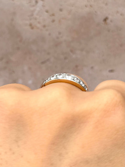 Bague Rivière Diamants 0.50 carat "Nolla" - Elliade Paris