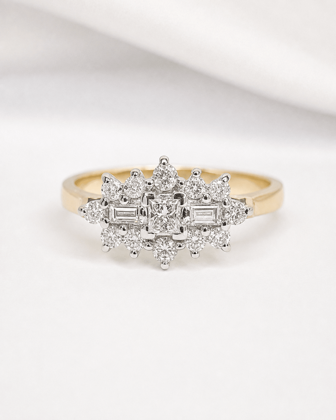 Bague Rivière Diamants 0.50 carat "Odile" - Elliade Paris