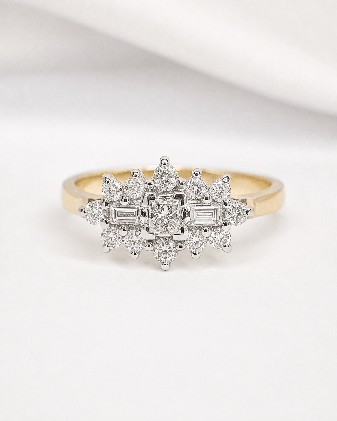 Bague Rivière Diamants 0.50 carat "Odile" - Elliade Paris
