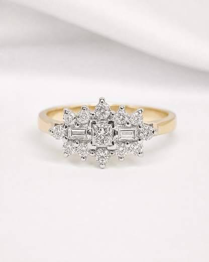 Bague Rivière Diamants 0.50 carat "Odile" - Elliade Paris