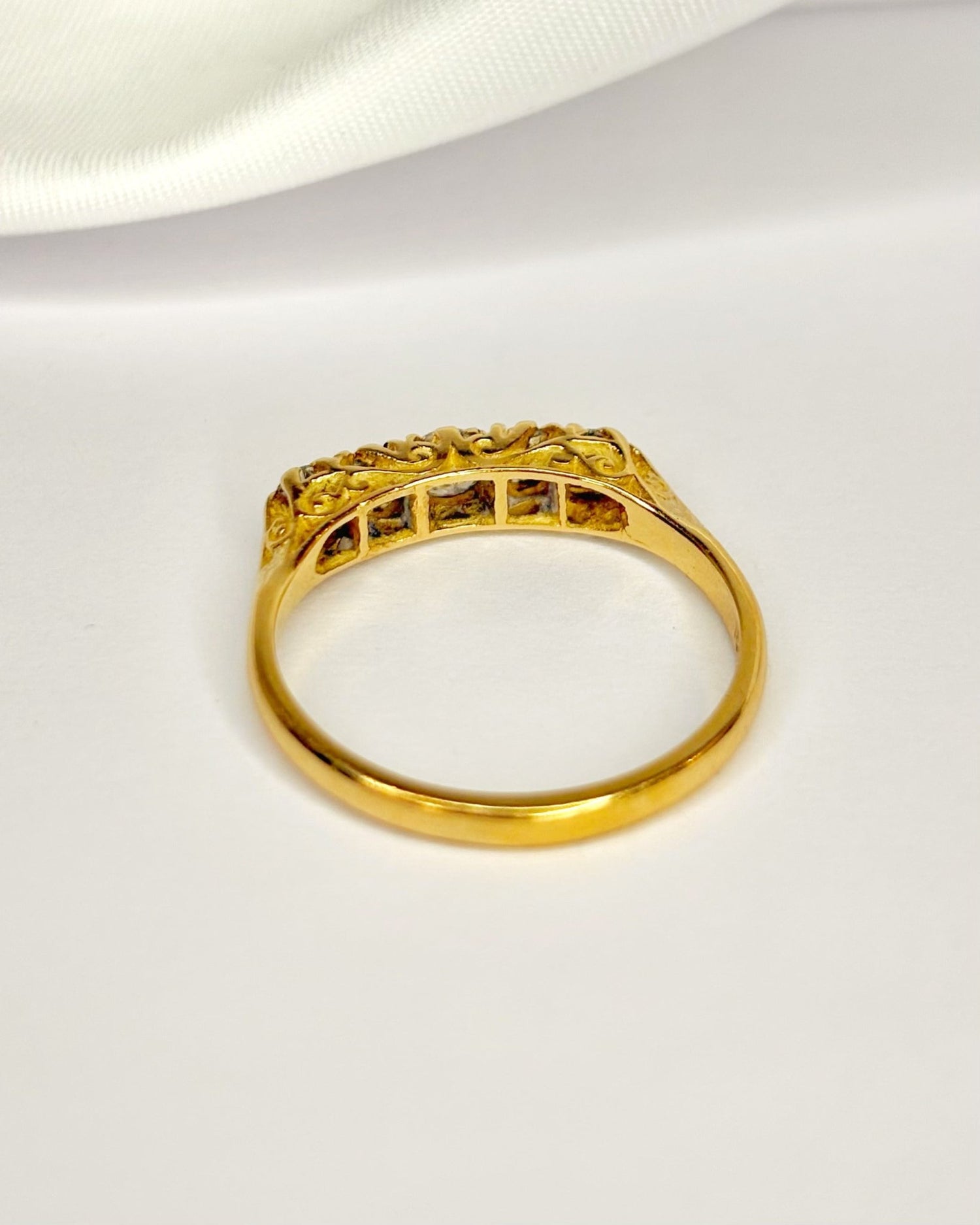 Bague Rivière Diamants 0.54 carat "Emilia" - Elliade Paris