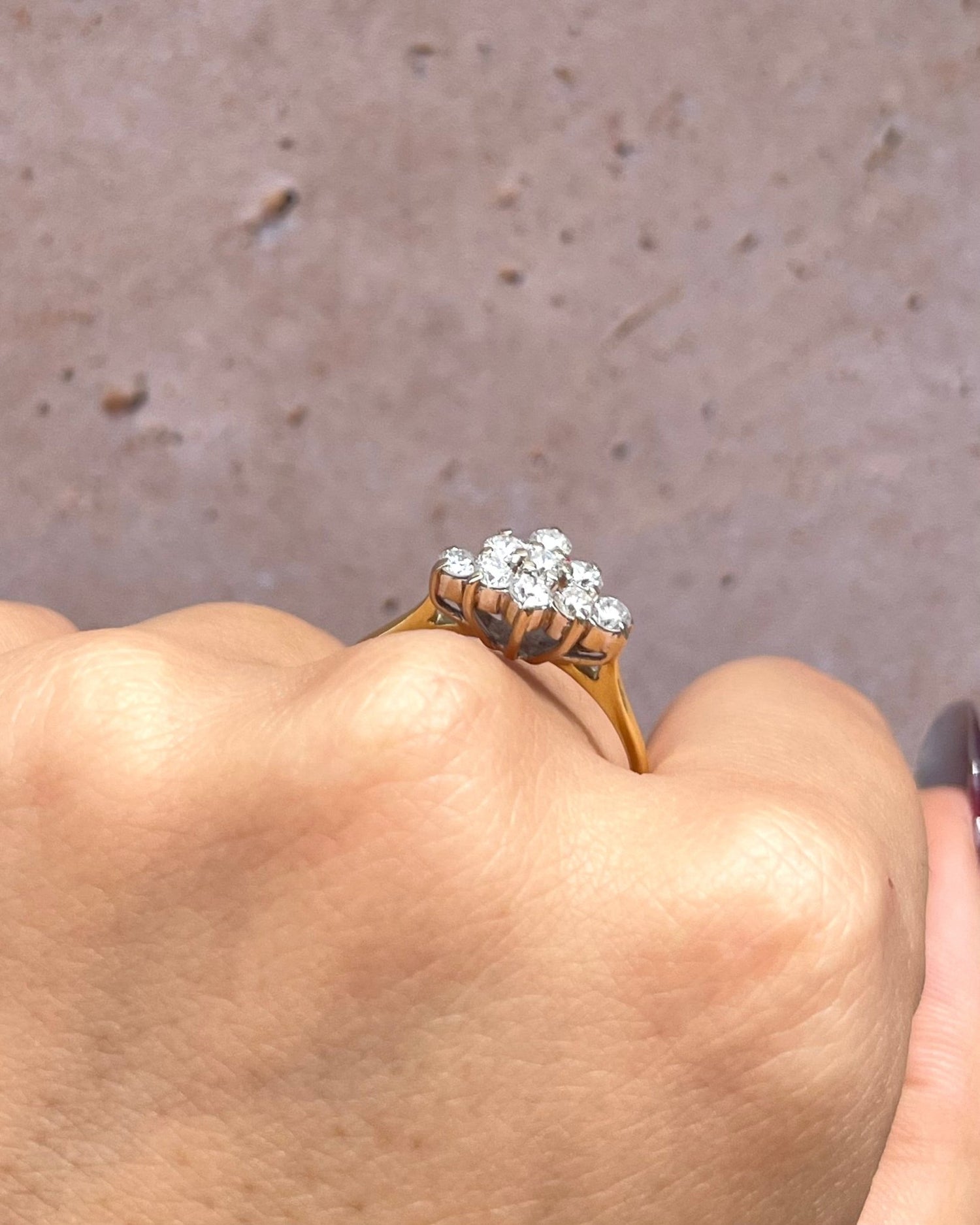 Bague Rivière Diamants 0.54 carat "Marianna" - Elliade Paris