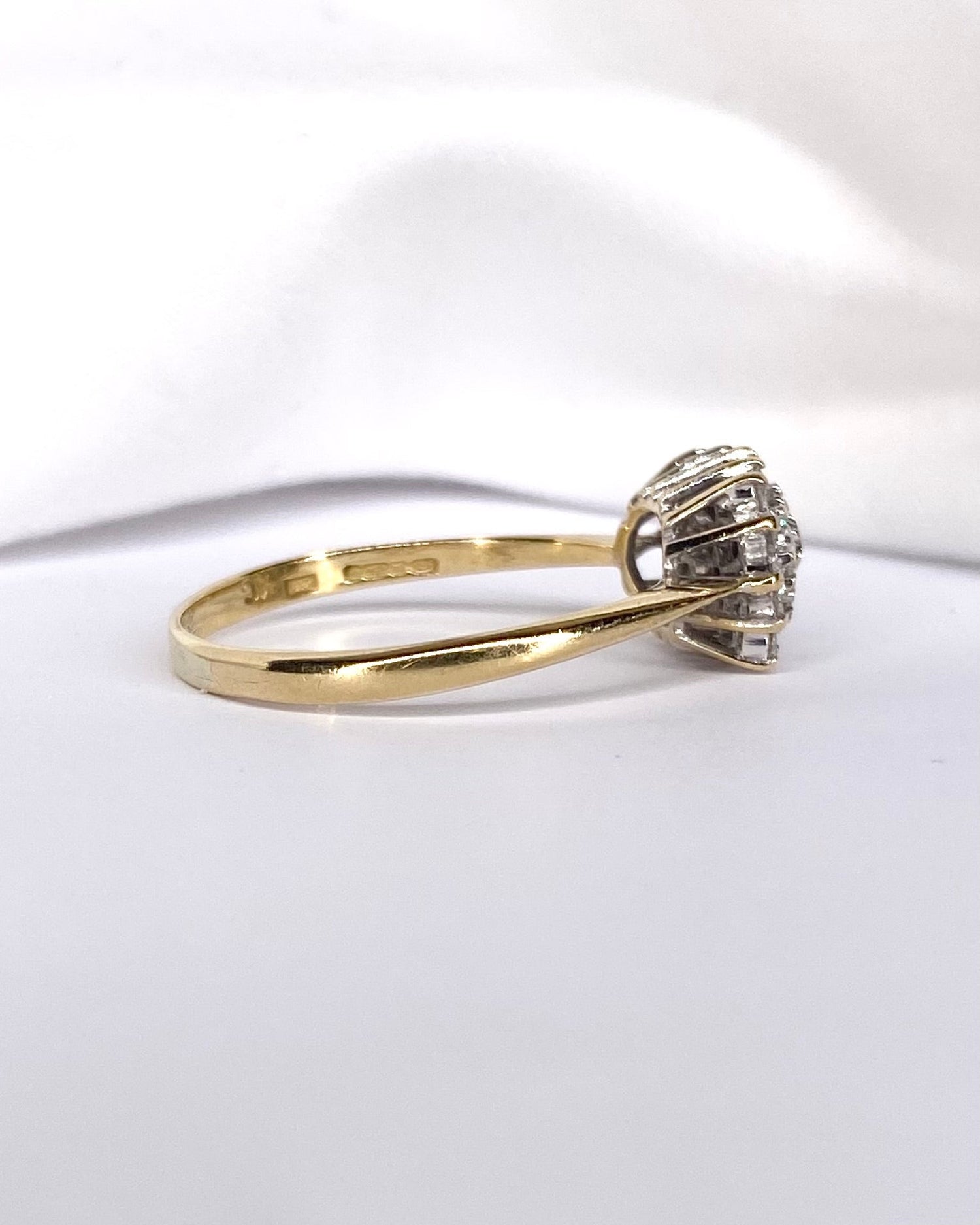 Bague Rivière Diamants 0.58 carat "Jimena" - Elliade Paris