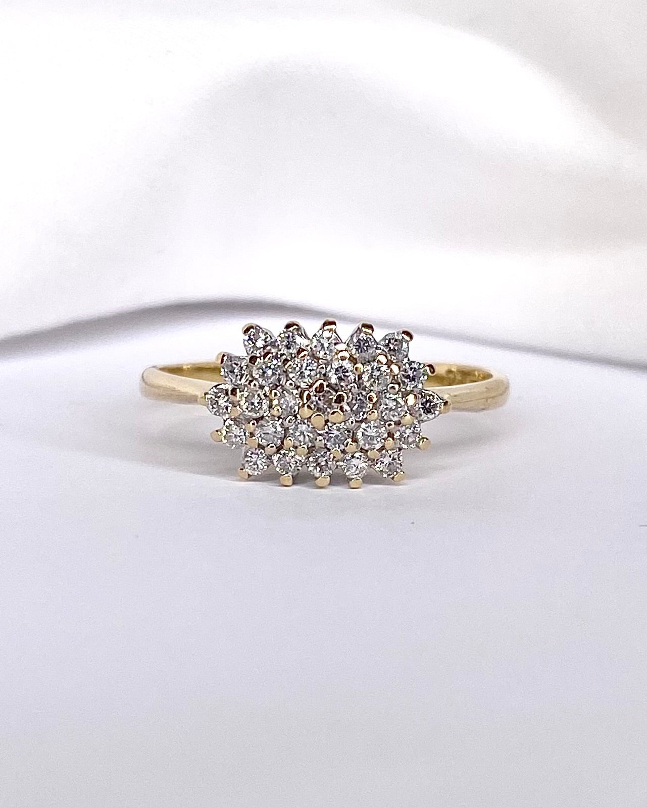 Bague Rivière Diamants 0.58 carat "Jimena" - Elliade Paris