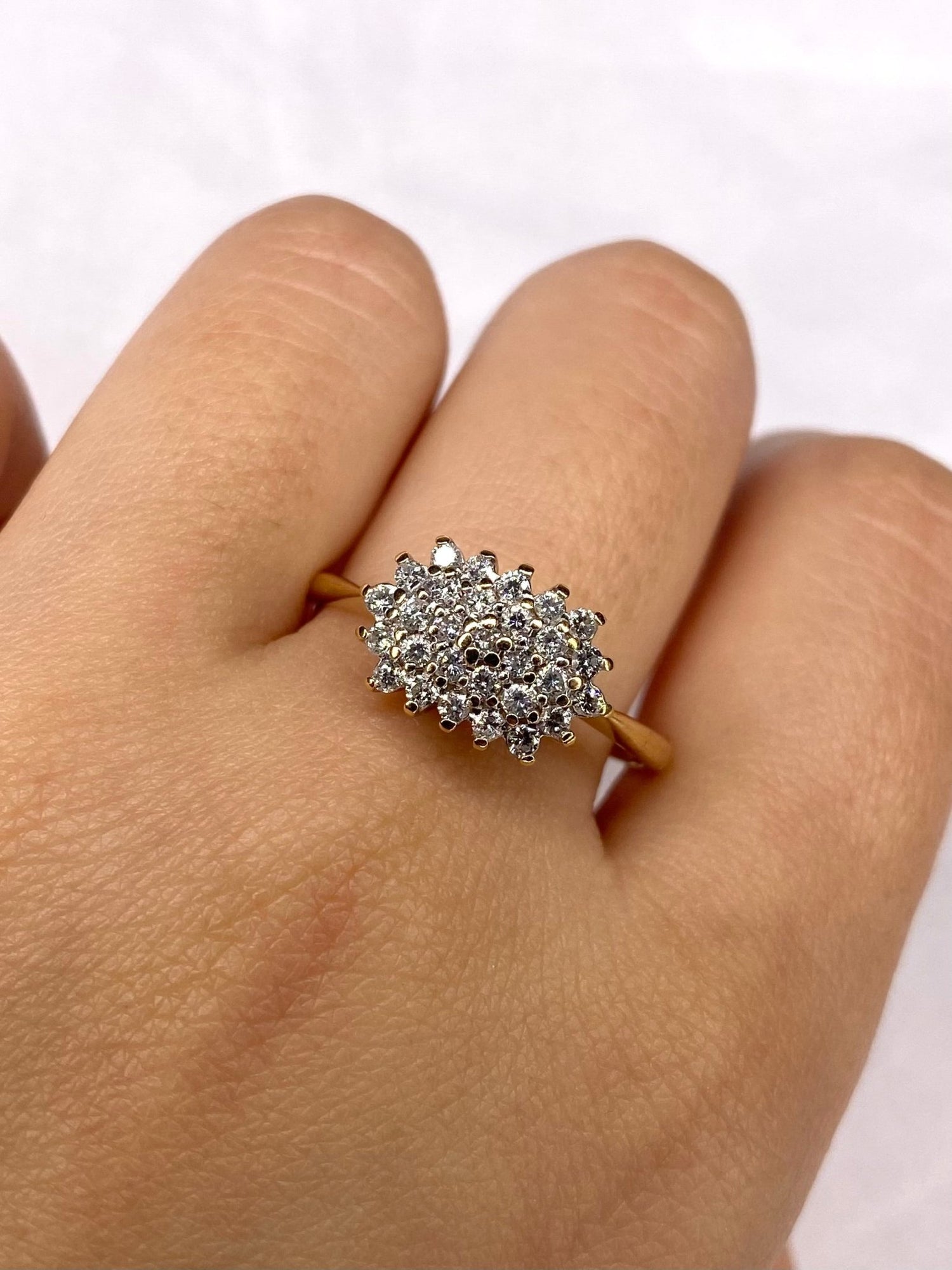 Bague Rivière Diamants 0.58 carat "Jimena" - Elliade Paris