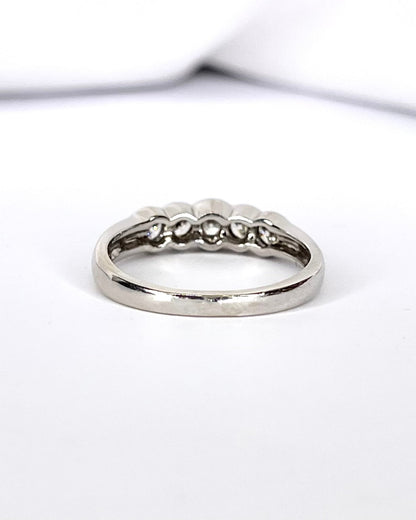 Bague Rivière Diamants 0.70 carat "Zina" - Elliade Paris