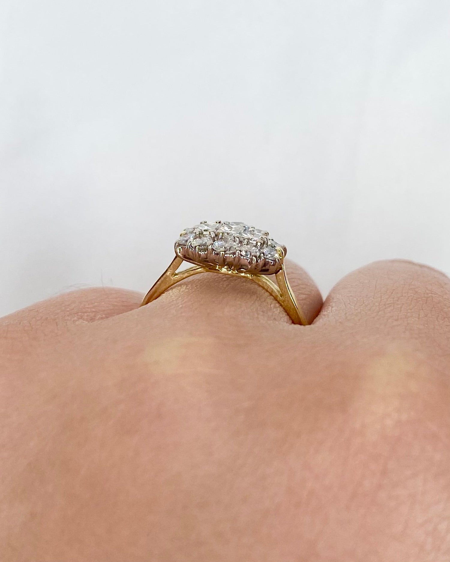 Bague Rivière Diamants 0.74 carat "Albane" - Elliade Paris