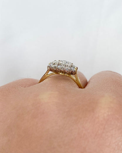 Bague Rivière Diamants 0.74 carat "Albane" - Elliade Paris