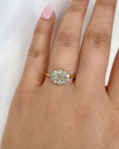 Bague Rivière Diamants 0.74 carat "Albane" - Elliade Paris
