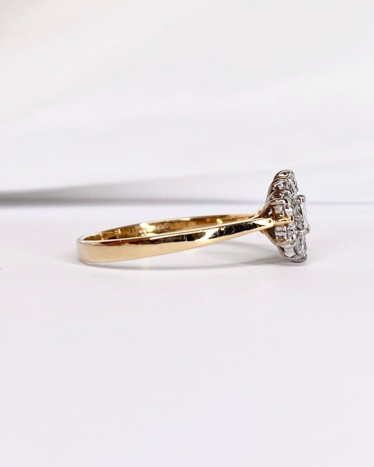 Bague Rivière Diamants 0.74 carat "Albane" - Elliade Paris