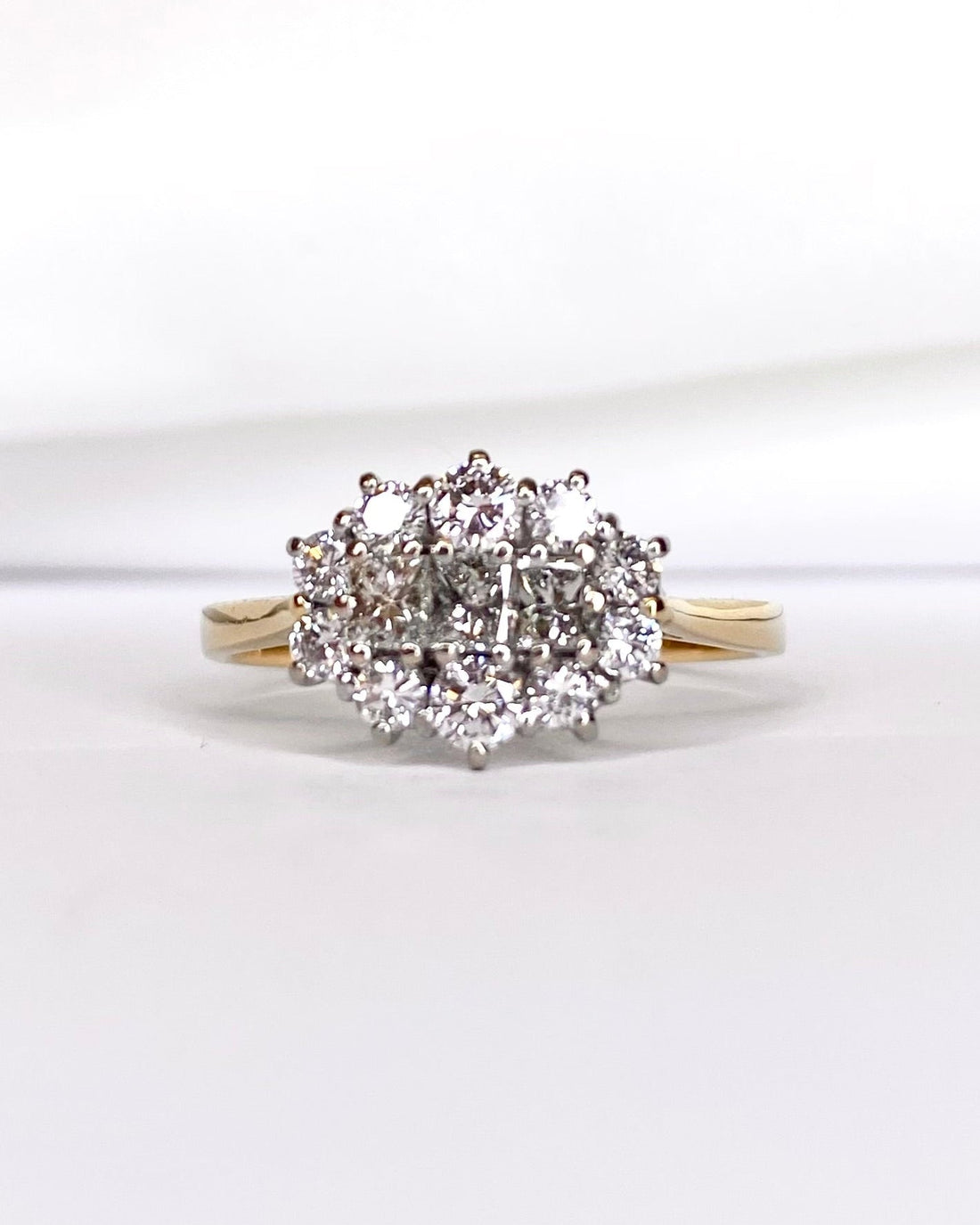 Bague Rivière Diamants 0.74 carat "Albane" - Elliade Paris