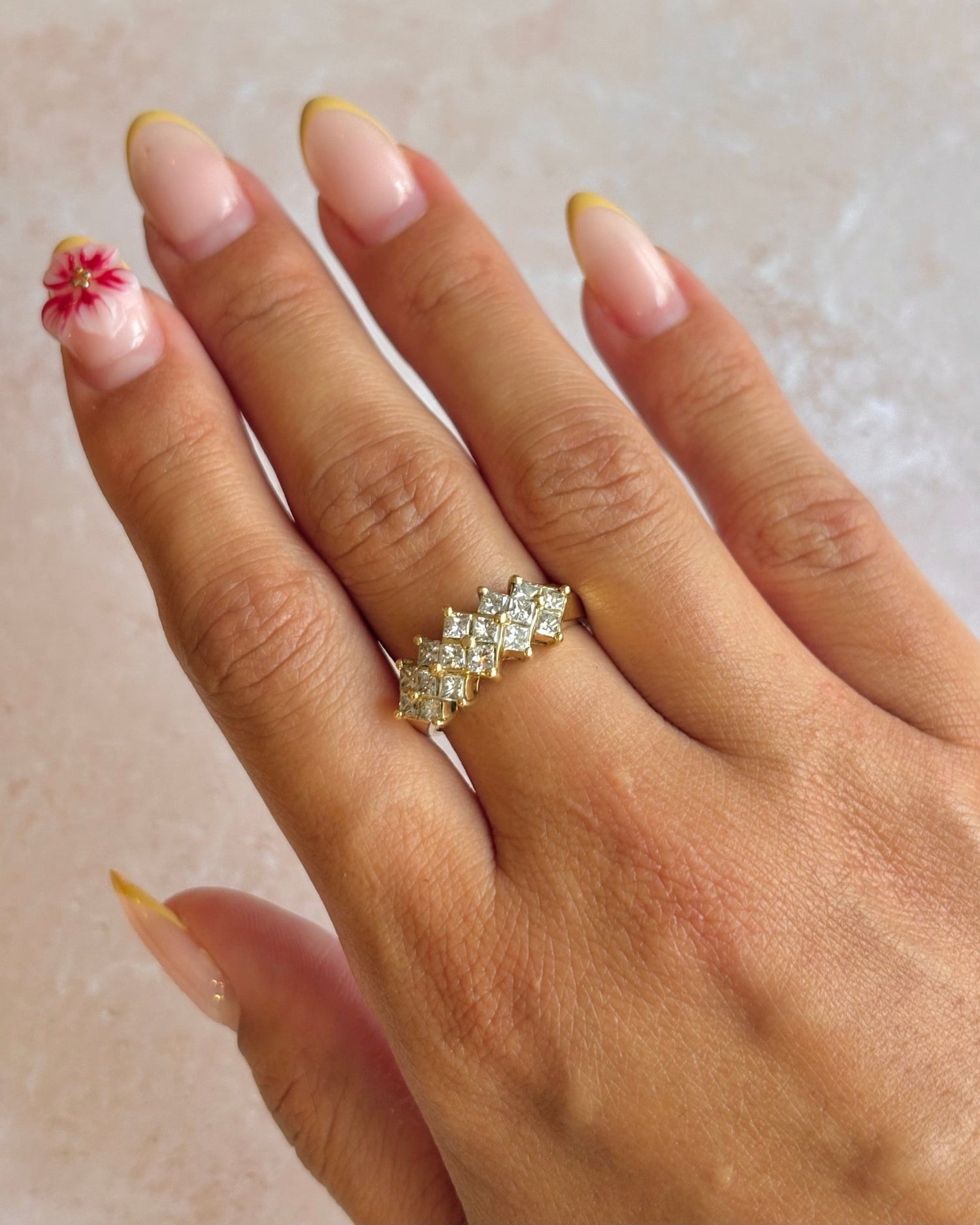 Bague Rivière Diamants 0.80 carat "Maya" - Elliade Paris