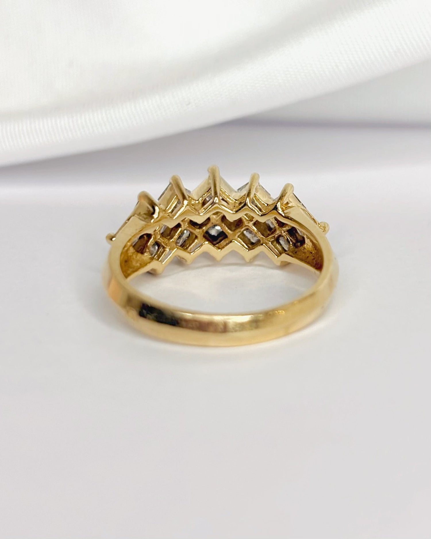 Bague Rivière Diamants 0.80 carat "Maya" - Elliade Paris