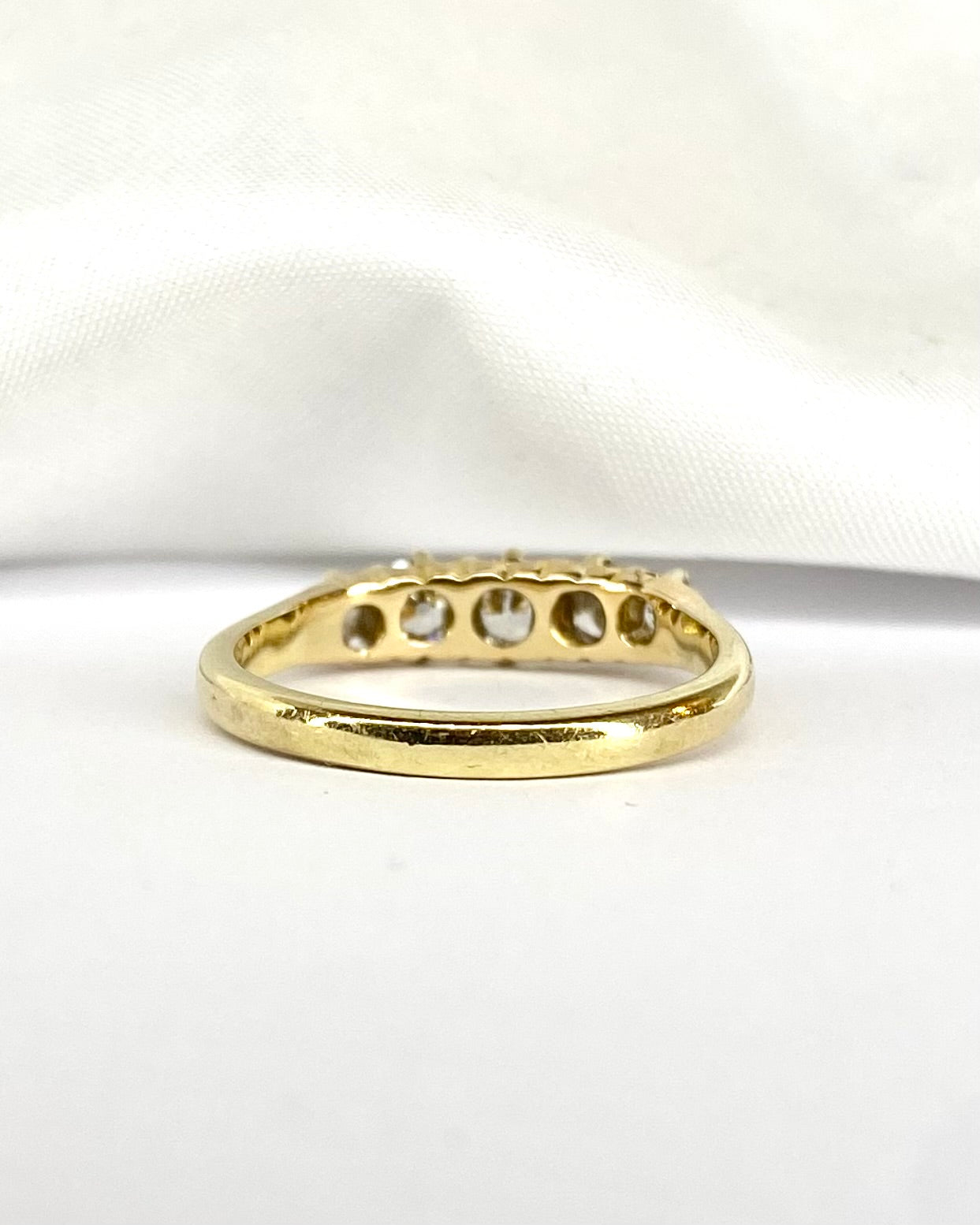 Bague Rivière Diamants 0.90 carat &quot;Vera&quot; - Elliade Paris