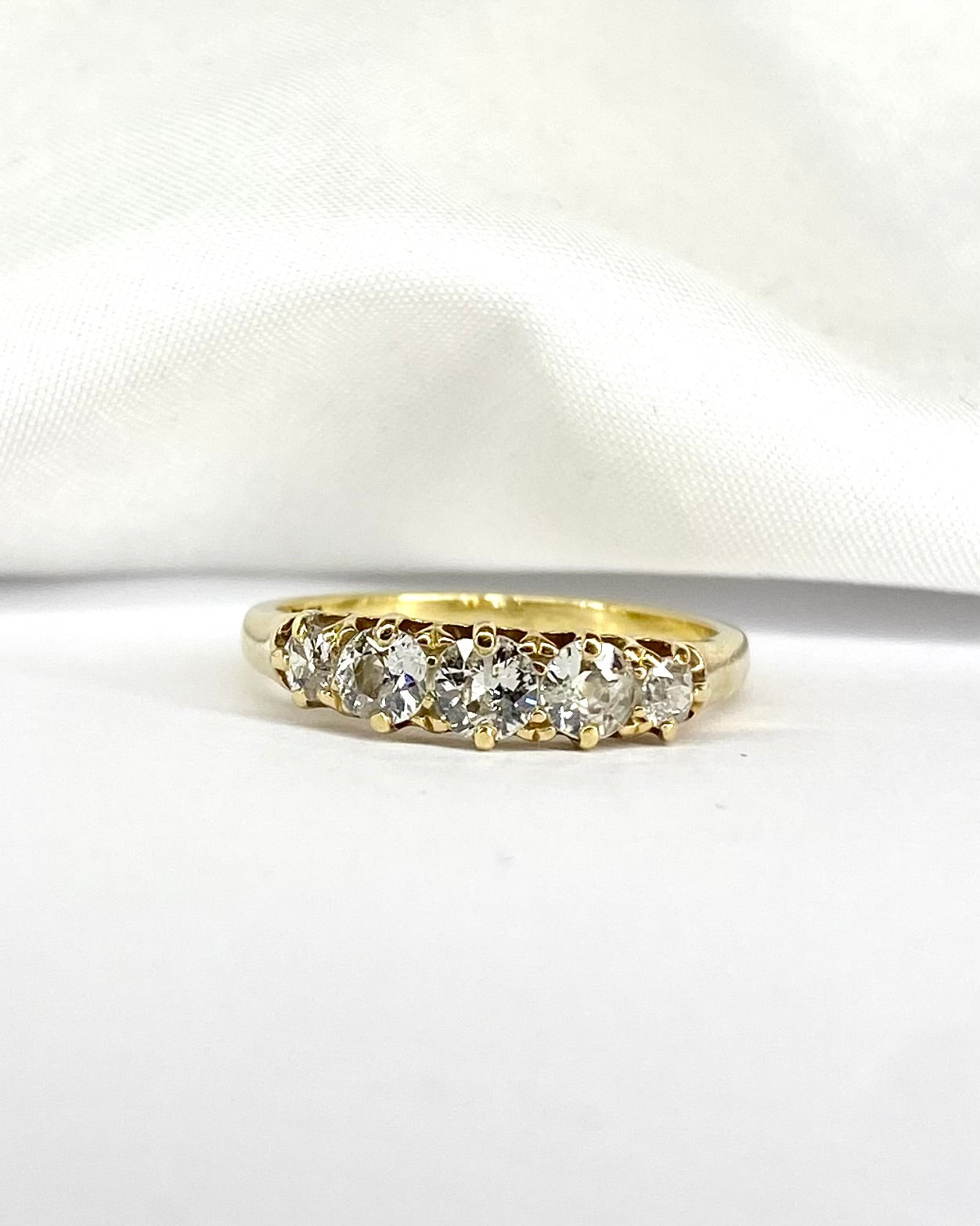 Bague Rivière Diamants 0.90 carat "Vera" - Elliade Paris