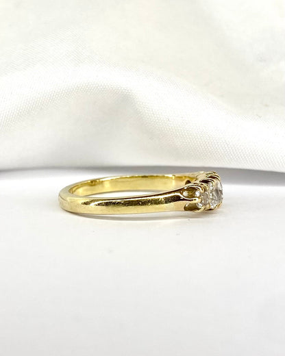 Bague Rivière Diamants 0.90 carat &quot;Vera&quot; - Elliade Paris