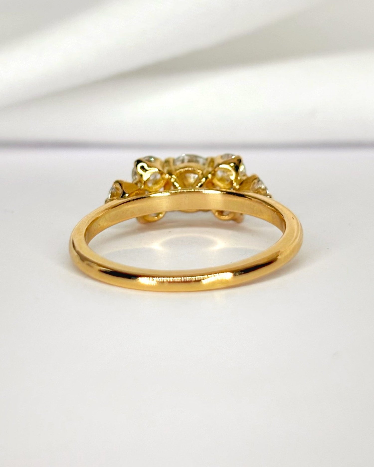 Bague Rivière Diamants 0.98 carat "Célestine" - Elliade Paris