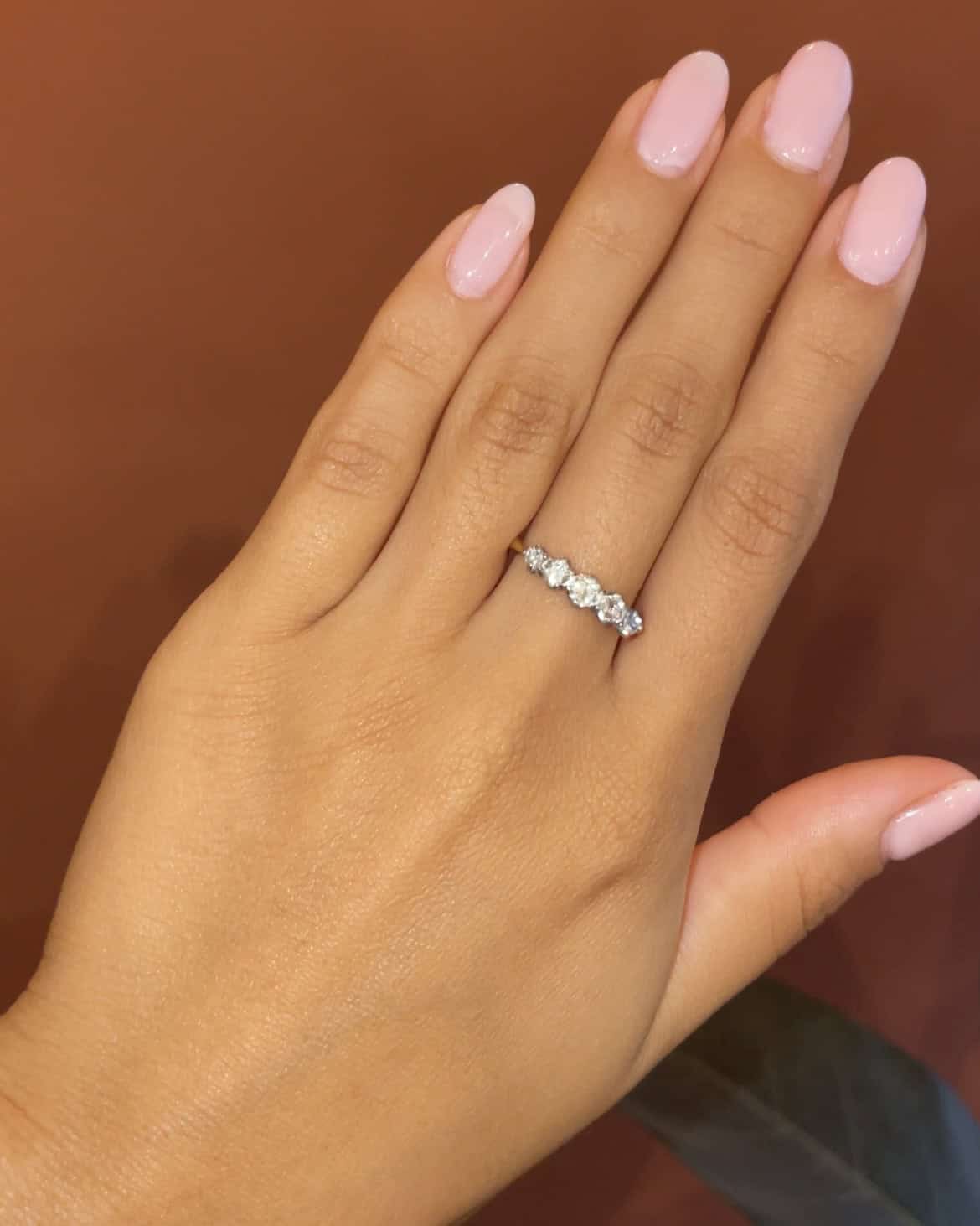 Anillo de diamantes "Addison" de 0,45 quilates