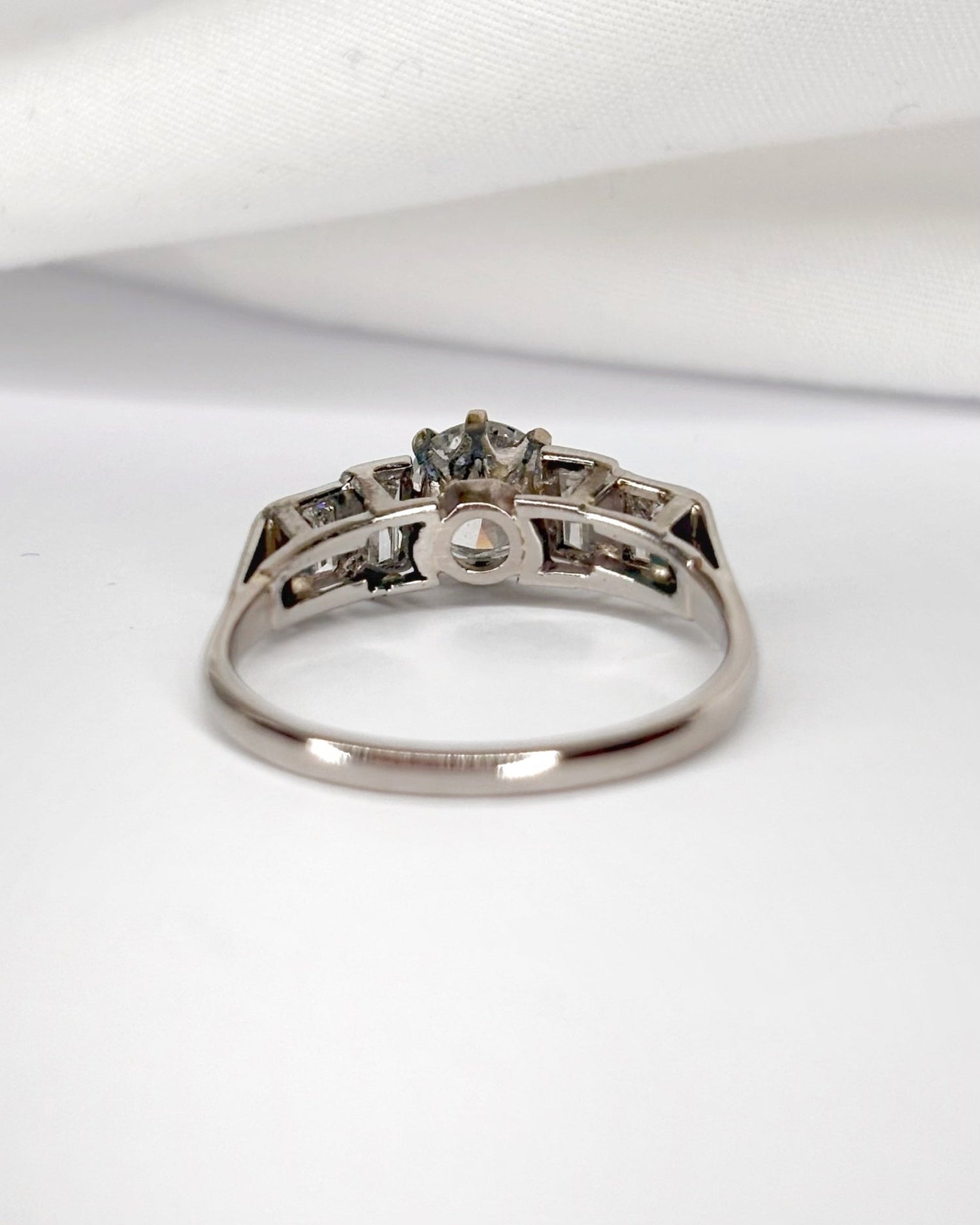 Bague Rivière Diamants 1.17 carat "Clélia" - Elliade Paris