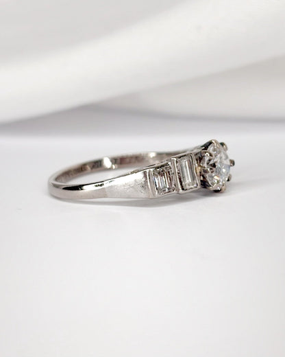 Bague Rivière Diamants 1.17 carat "Clélia" - Elliade Paris