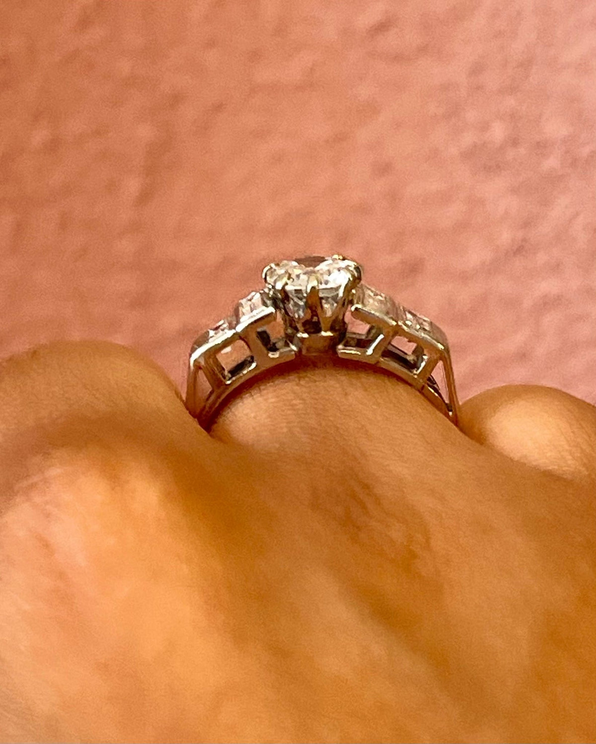 Bague Rivière Diamants 1.17 carat H/VS "Clélia" - Elliade Paris