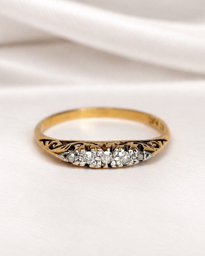 Bague Rivière Diamants "Adrienne" - Elliade Paris