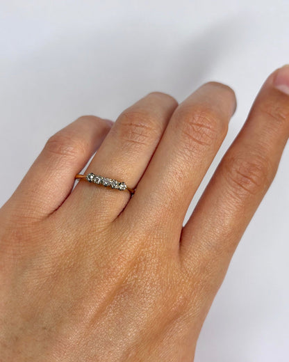 Bague Rivière Diamants "Céleste" - Elliade Paris